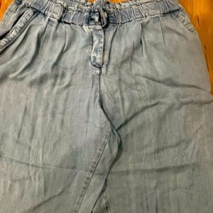 Jcrew paper bag ankle jeans